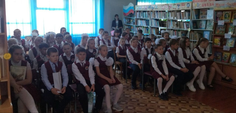 Классный час в библиотеке.