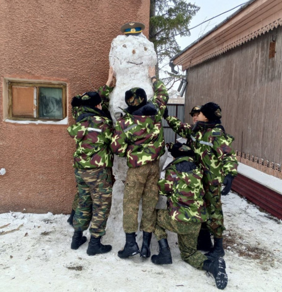 Первый снег.