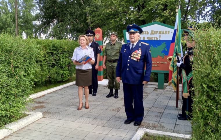 Прощание со знаменем.